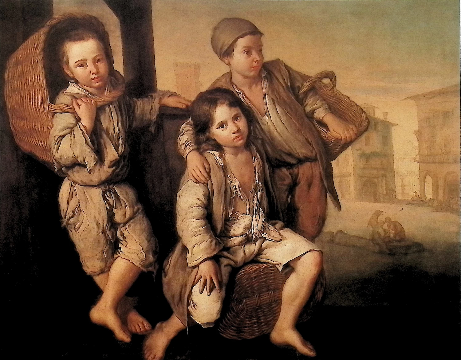 Giacomo Ceruti, il Pitocchetto - 368, Tre portaroli